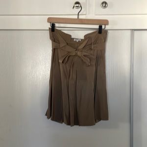 Khaki Claudie Pierlot mini skirt